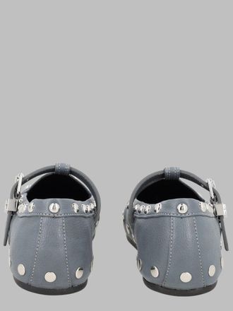 Ganni Mary Jenny Loafers - Blue
