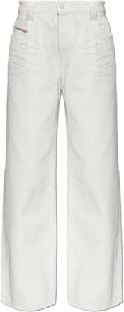 Diesel 1982 D-Hakou-Fsj3 - Heren - Jeans - Wit - Maat: W30 L32 Katoen