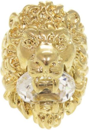 Gucci Gold Metal Band Ring (Pre-Owned)