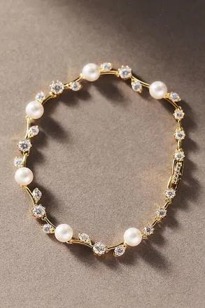 Nadri Babys Breath Vine Bracelet