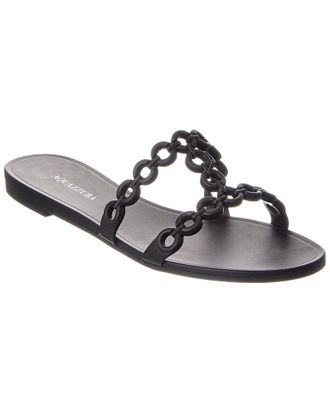 Aquazzura Infinity Chain Jelly Sandal