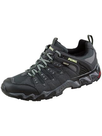 Meindl Wanderschuh MEINDL Meindl Respond GORE-TEX anthrazit/lemon, Herren, Gr. 41,5, Normalschaft, grau, Veloursleder, Schuhe Wanderschuh, GORE-TEX - Winddic