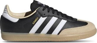 adidas Kids Originals Samba - Boys Grade School Shoes Black/White/Beige Size 04.5
