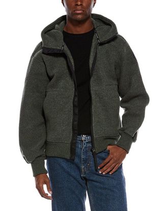 Canada Goose Chilliwack Wool-Blend Fleece Bomber Jacket