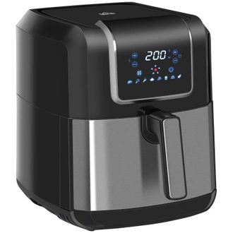 HOMCOM Digital Air Fryer 6.5L - Black | TJ Hughes