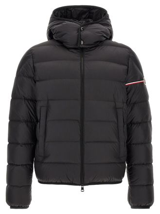 Moncler Black Quilted Hood Jacket