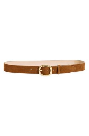 Rag & Bone Audrey Suede Belt in Brown at Nordstrom, Size Large