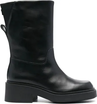 Furla Attitude Booties - female - Furla - High Boots - Black - 3 UK - Shoes