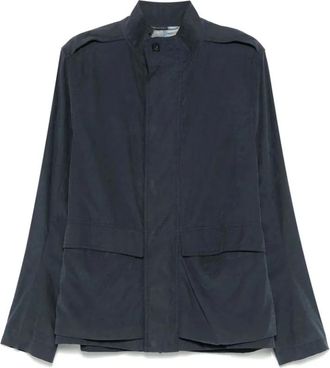 Emporio Armani Heren, Jassen, Blauw, Maat: 2XL