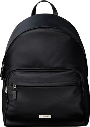 Calvin Klein Backpacks, male, Black, Size: ONE SIZE Matte Nylon Backpack