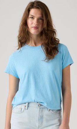 Levi's Favorite Slub Tee - Women - XS - Blue / Alaskan Blue