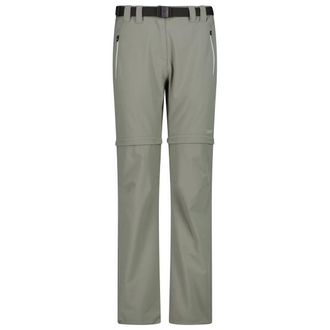 F.lli Campagnolo Zip Off Pant Zip-Off-Hose f&uuml;r Damen | grau/oliv