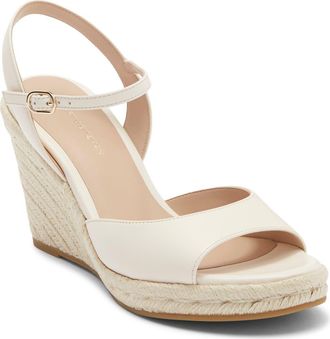 Stuart Weitzman Tia Wedge Sandal in Seashell at Nordstrom Rack, Size 7.5