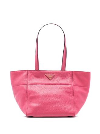 Prada 2000-2025 Vitello Daino tote bag - Pink