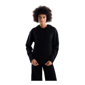 Hinnominate Sudadera con capucha - Sweatshirts & Hoodies - Mujer - Negro - XS
