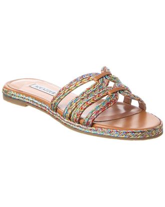 Aquazzura Woven & Leather Sandal