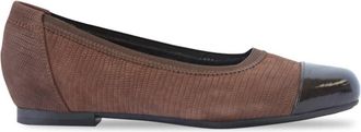 Munro Womens Danielle Ii Flats In Brown Lizard