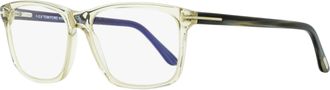 Tom Ford TF5479B Blue Block Rectangular Eyeglasses - Gray