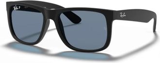 Ray-Ban Justin Gepolariseerde Zonnebril - unisex - Zonnebrillen - Zwart - 55 MM - Accessoires