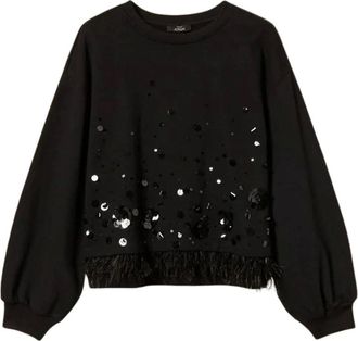 Twinset Felpa 262At2100 - - Knitwear - Donna - Nero - M