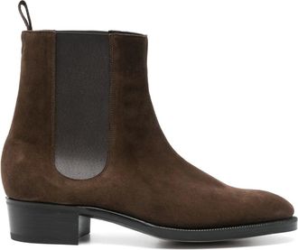 John Lobb Su&egrave;de Chelsea laarzen - Bruin