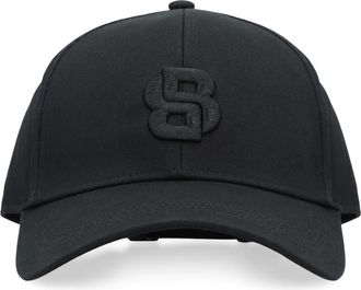 HUGO BOSS Zed-B-Icon - Heren - Petten - Zwart - ONE Size - Katoen - Accessoires