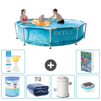 Intex Piscina Con Estructura Redonda - 305x76 Cm - 7-piezas S101