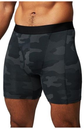 Fabletics Mens The 24-7 Boxer Brief in Black Tactical Camo at Nordstrom, Size Xx-Large