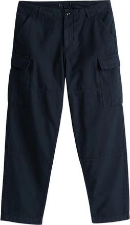 Tommy Hilfiger Vintage Cargo Broek Carbon Navy - Heren - Straight fit broeken - Blauw - W38 - Katoen - Broeken