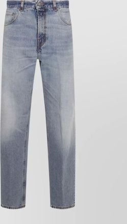 Haikure straight leg trousers belt loops