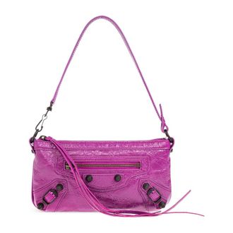 Balenciaga Shoulder Bags, female, Purple, Size: ONE SIZE Le City Bag