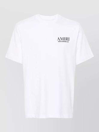 Amiri stacked bones logo back jersey t-shirt