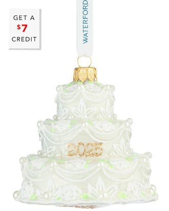 Waterford Holiday Heirlooms Our First Cake 2025 with $7 Credit