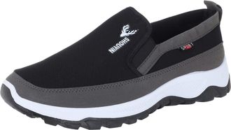 Generic Chunky Platform Trainers Men, Mens Chunky Trainers Fashion Platform Slip On Shoes Comfortable Wedge Walking Sport Sneakers with Cushioned Sole Breatha