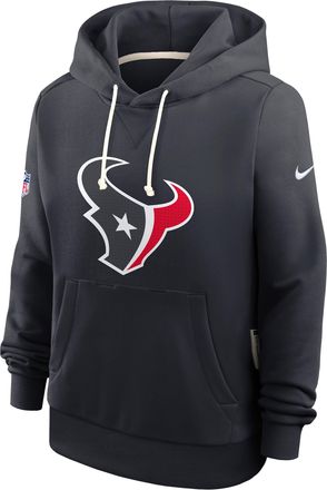 Nike Houston Texans Sideline Nike Womens Dri-FIT NFL Pullover Hoodie in Blue | 03C34FA9H-A0M