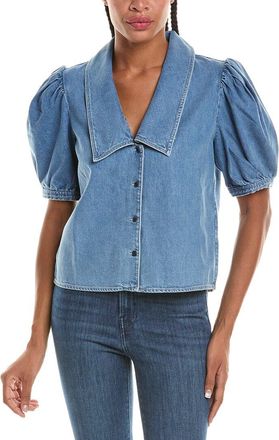 Frame Denim Denim Sailor Blouse