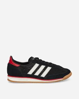 adidas Women s SL 72 OG Sneakers Core Black / Off White / Better Scarlet