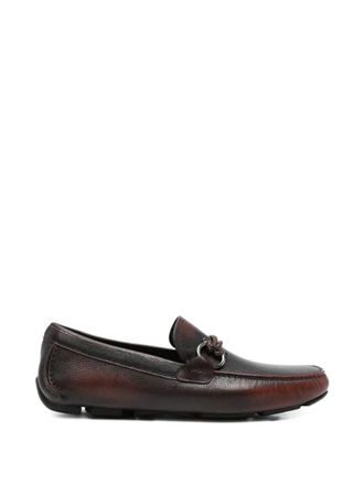 Ferragamo Brown Leather Loafers