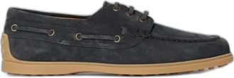 Tod's Mocassino da Barca - Heren - Schoenen - Blauw - Maat: 46 EU Leer