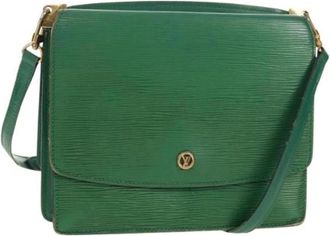 Louis Vuitton Pre-owned Cross Body Bags, female, Green, Size: ONE SIZE Pre-owned Vintage Cross Body Bag