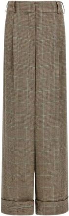 Roberto Cavalli Dames, Broeken, Bruin, Maat: M