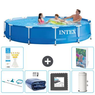 Intex Piscina Con Estructura Redonda - 366x76 Cm - 7-piezas S43