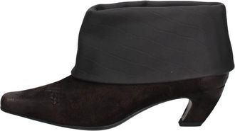 Marc Ellis New York Enkellaars - Dames - Laarzen met Hak - Zwart - 37 EU - Leer - Schoenen