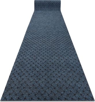 RugsX Rugsx - Corredor - Alfombrilla Antideslizante 100 Cm Vectra 800 Exterior, Interior Azul Blue 100x1150 Cm