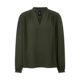 Marc Cain Dames, Blouses & Shirts, Groen, Maat: XS Voile