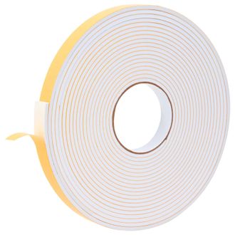 vidaXL Cinta De Espuma Autoadhesiva 10 Pcs Blanco 20mm X 10m Espuma Cr Vidaxl