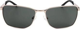 Guess Green Rectangular Mens Sunglasses GF00018 32N 60