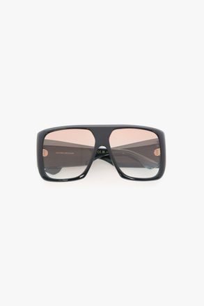 Victoria Beckham Oversized Soft Square Acetate Frame In Blue