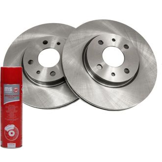 OEM Discos De Freno ms 2 Uds. Delanteros Izq./der. Alfa Romeo Mito, Citroen Nemo, Fiat 500, 500 C, Bravo Ii, Fio