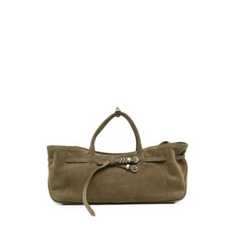 Marge Sherwood Grandma Bag - Dames - Handtassen - Groen - ONE Size - Katoen - Tassen